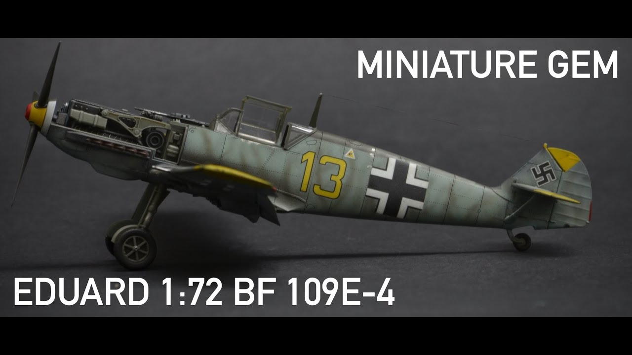 Eduard 1:72 Messerschmitt Bf 109E-4 picture build