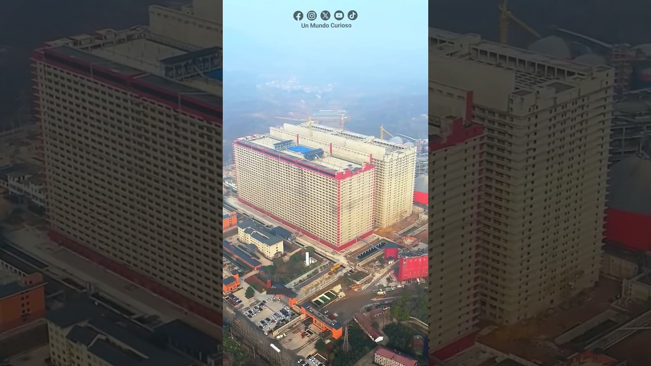 El edificio para cerdos m&aacute;s grande del mundo