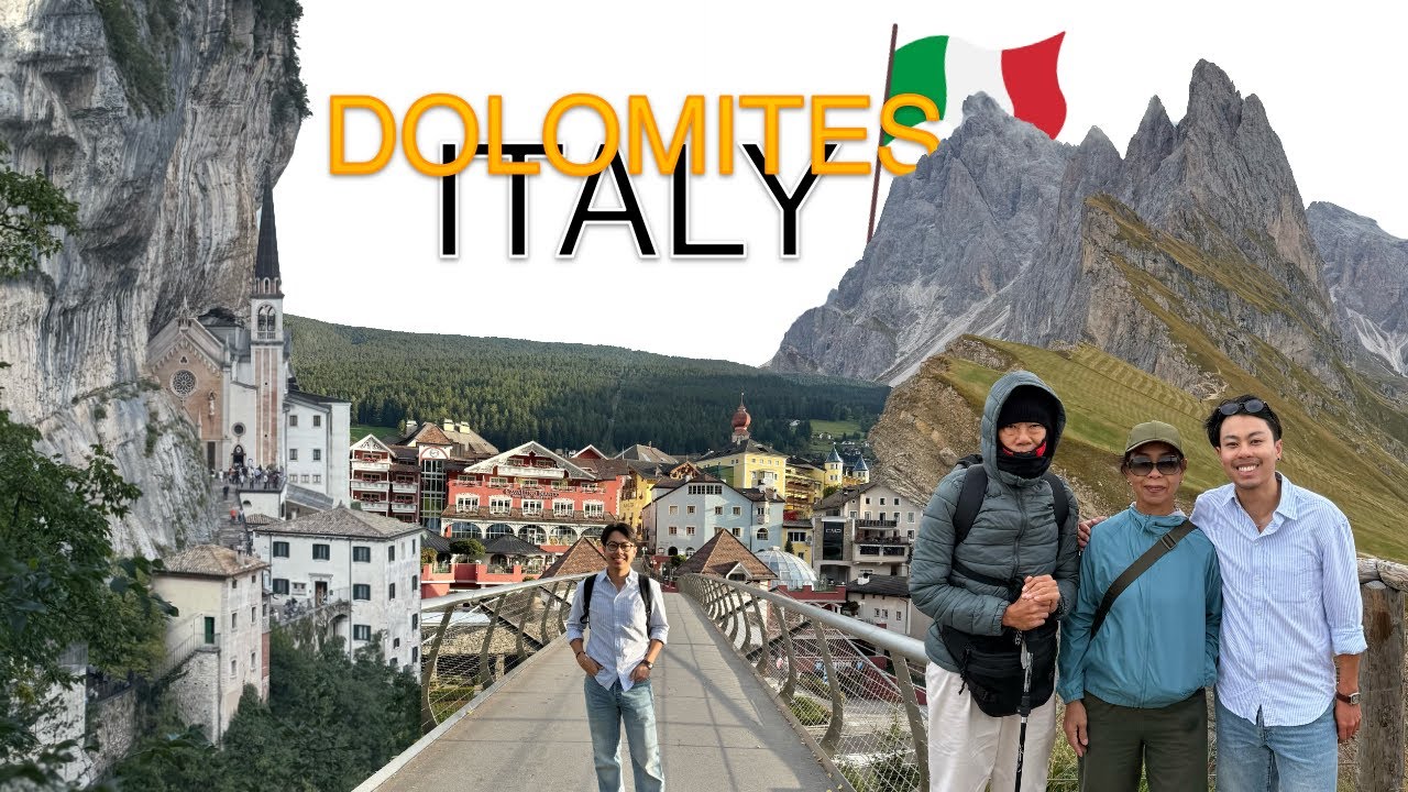 Trio on Tour เที่ยวนี้มีพ่อแม่ Ep.2 เริ่มทริปอิตาลีที่ Verona สู่ยอดเขา Seceda ที่ Dolomites