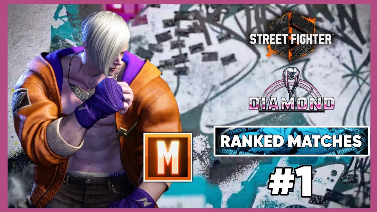 Street Fighter 6 - Diamond Ranked Matches with Ed #1 (NO Commentary)