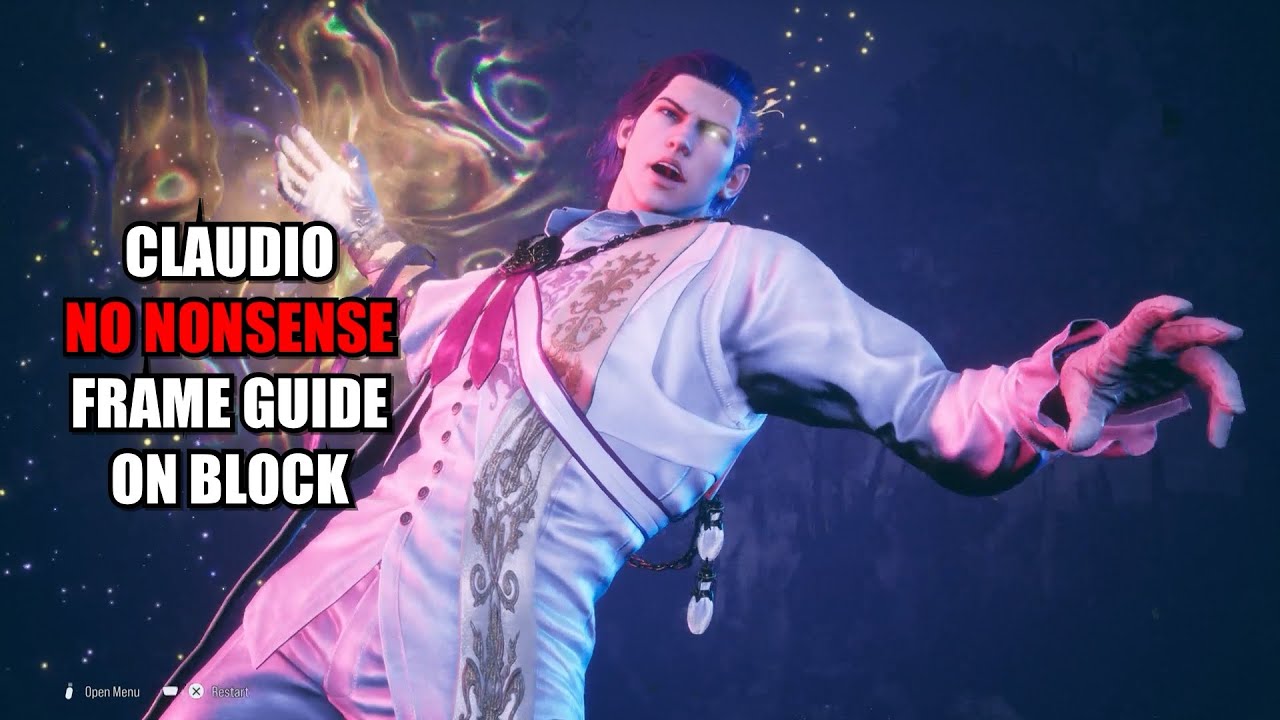 TEKKEN 8  - CLAUDIO against BLOCKED opponent. FRAME DATA learn and punish your opponent