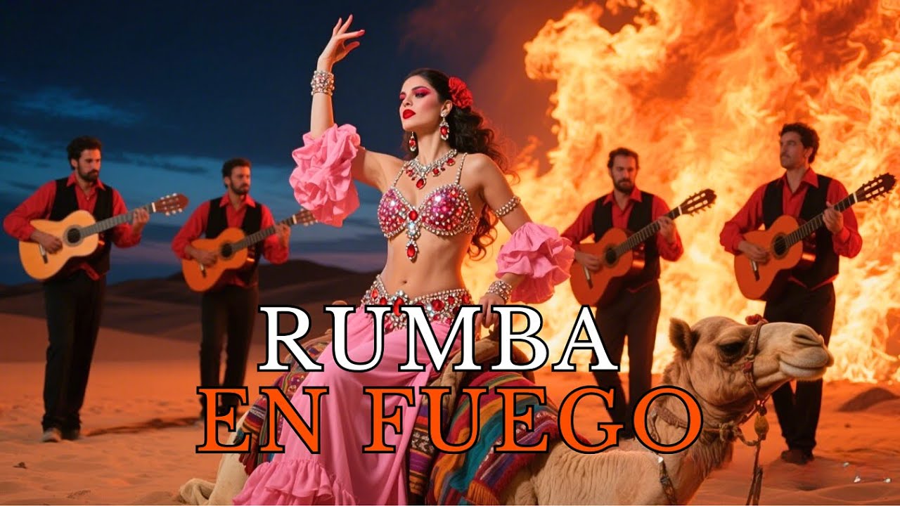 🌙 Noche Flamenca 🌙 Spanish Guitar Rumba Session with Fiesta Vibes