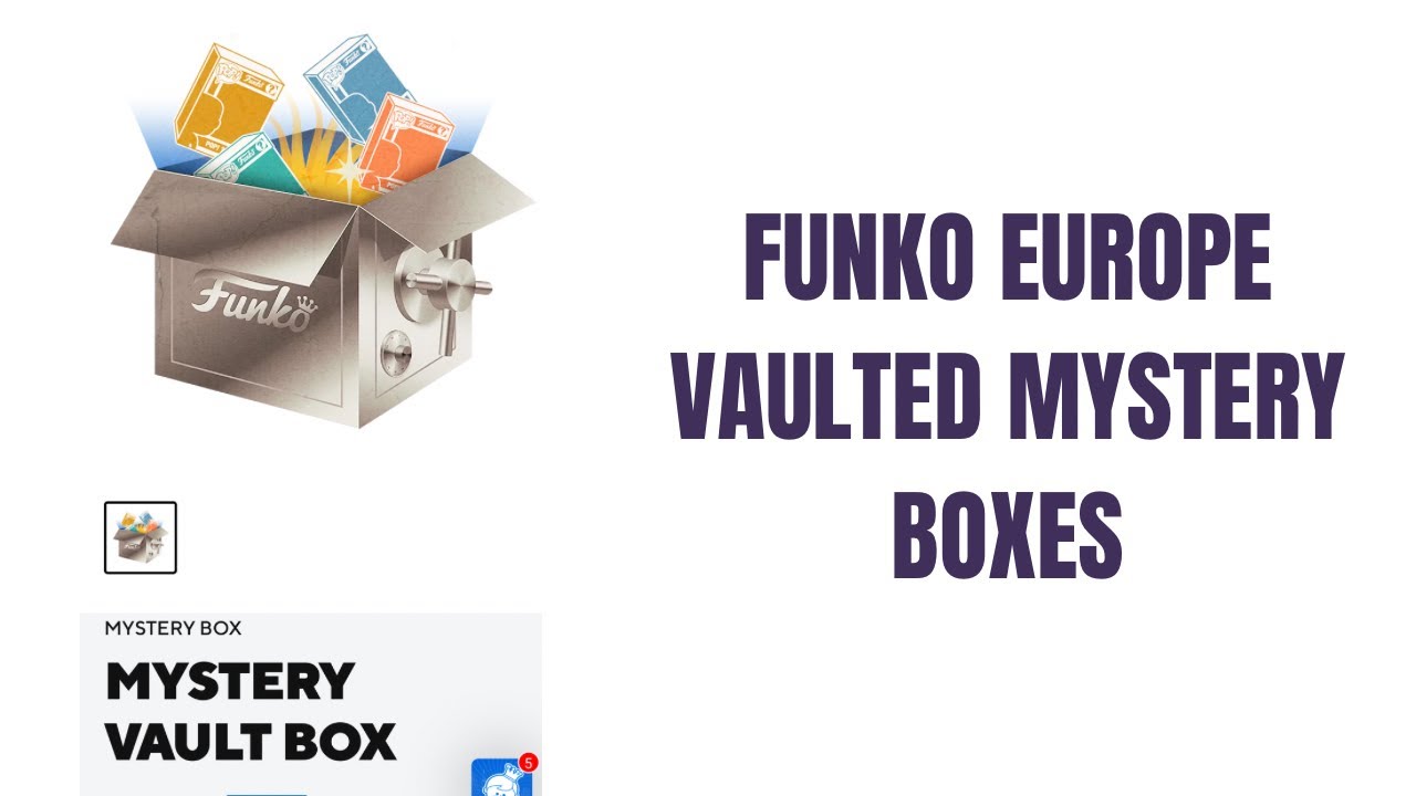 Funko Europe Vaulted Mystery Box + Giveaway WIN from Lotsoffunkopops!!