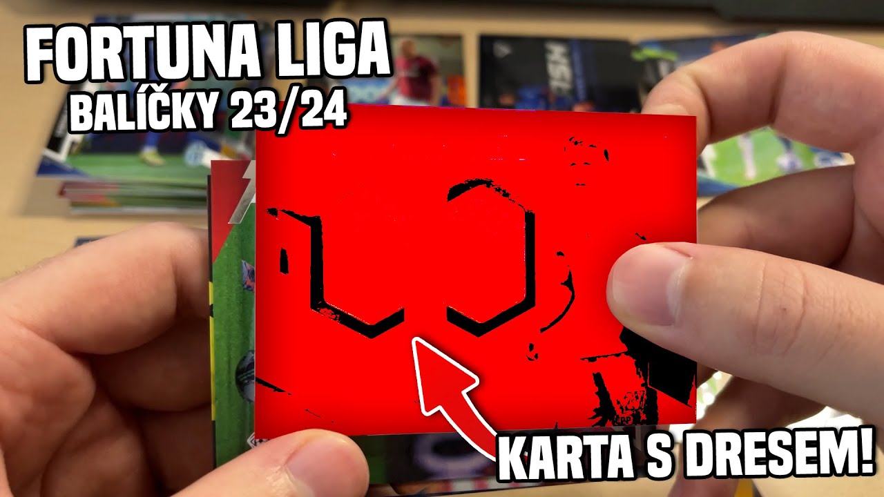 VZÁCNÁ KARTA S DRESEM! 😱 BALÍČKY 23/24