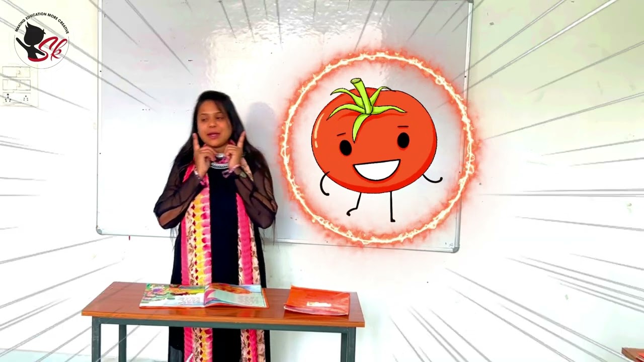 लाल टमाटर | Lal Tamatar HINDI Rhymes for Children | Hindi Rhymes | Nursery Rhymes | scholar kids