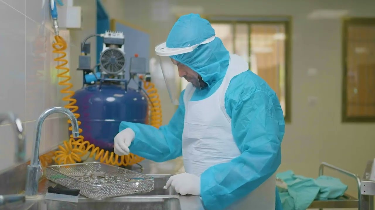 Supporting infection control and sterilisation in Gaza