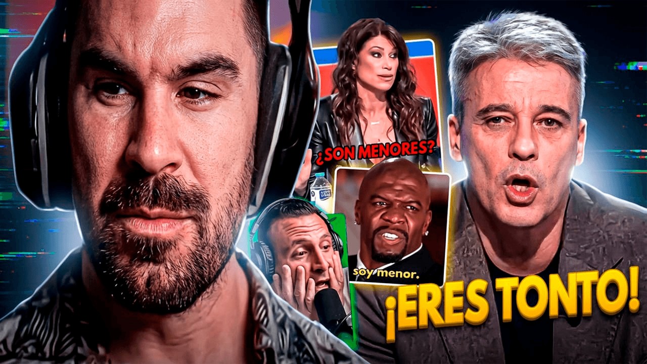 POLICÍA ZURDO Defensor de DELINCUENTES  INSULTA a RESCUE YOU en TELEVISIÓN