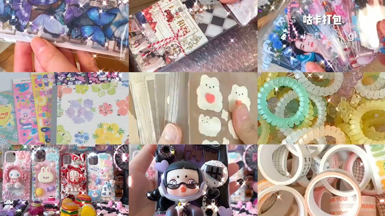 packing order 🍑douyin china // Tiktok packing order asmr