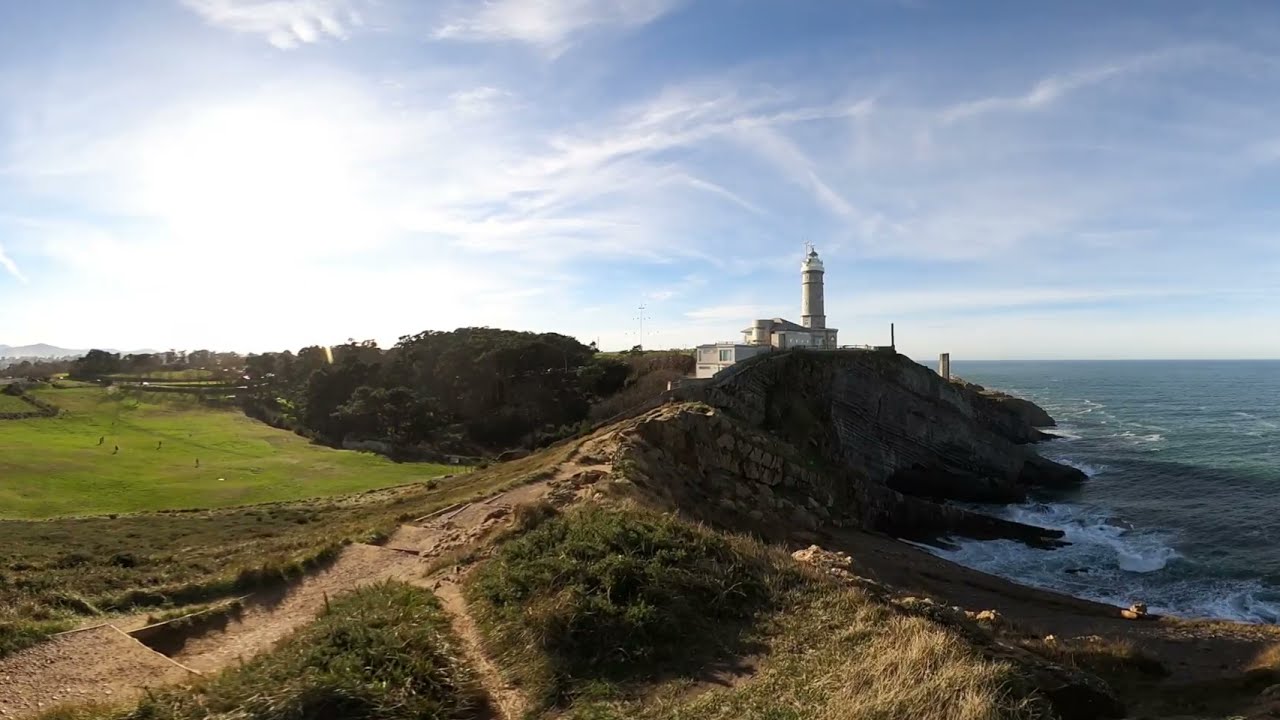 El Faro de Cabo Mayor en 360º