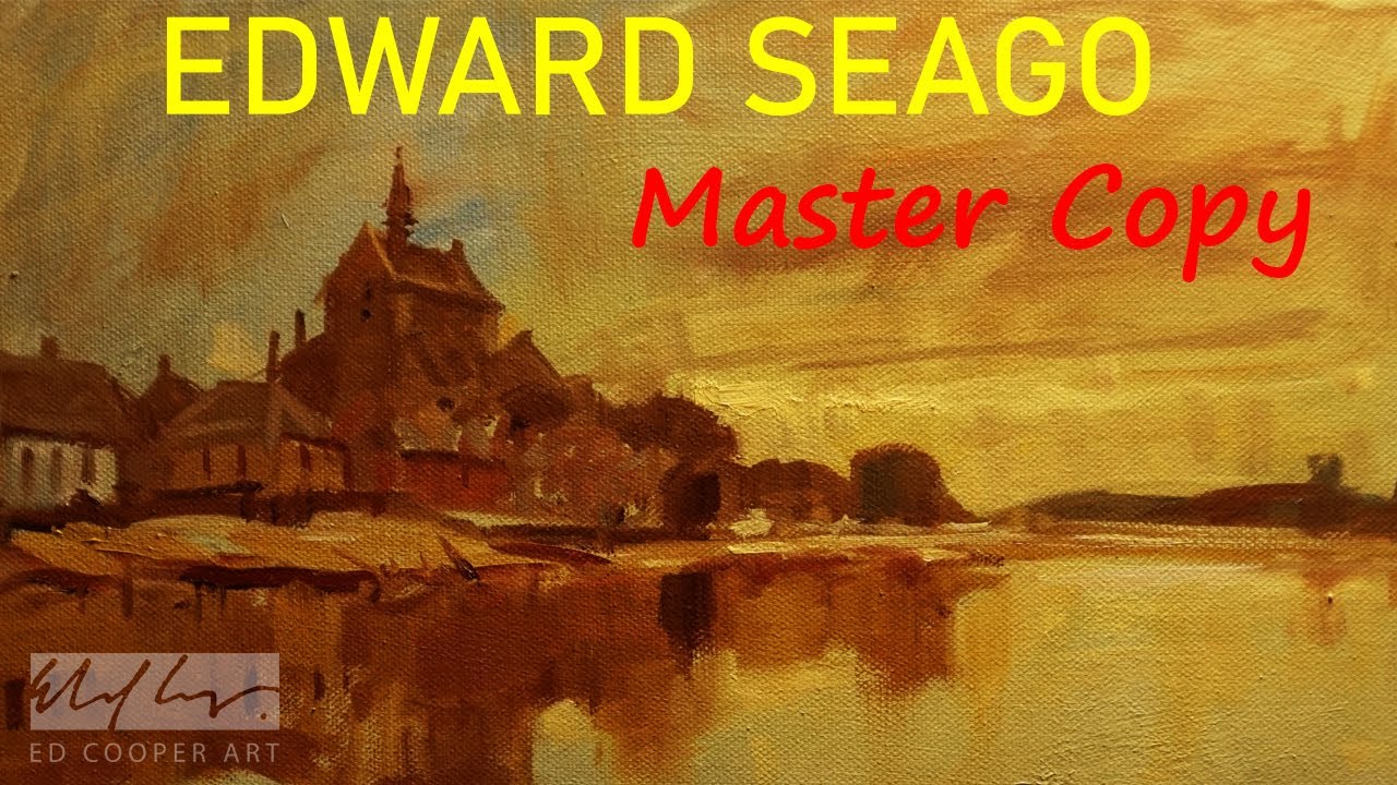 EDWARD SEAGO: Oil Painting Master Copy