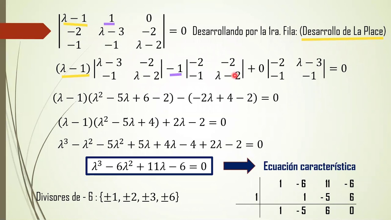 DIAGONALIZACION DE MATRICES