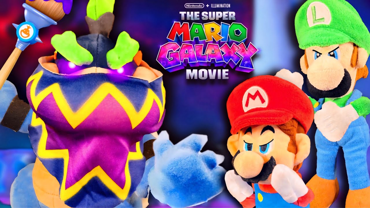 Mario & Luigi vs Bowser Jr. | The Super Mario Galaxy Movie