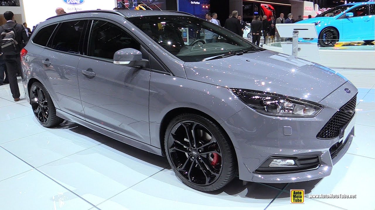 2017 Ford Focus ST Wagon Diesel - Exterior and Interior Walkaround - 2017 Geneva Motor Show
