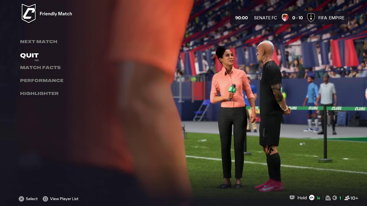 BLEACH FC vs senate