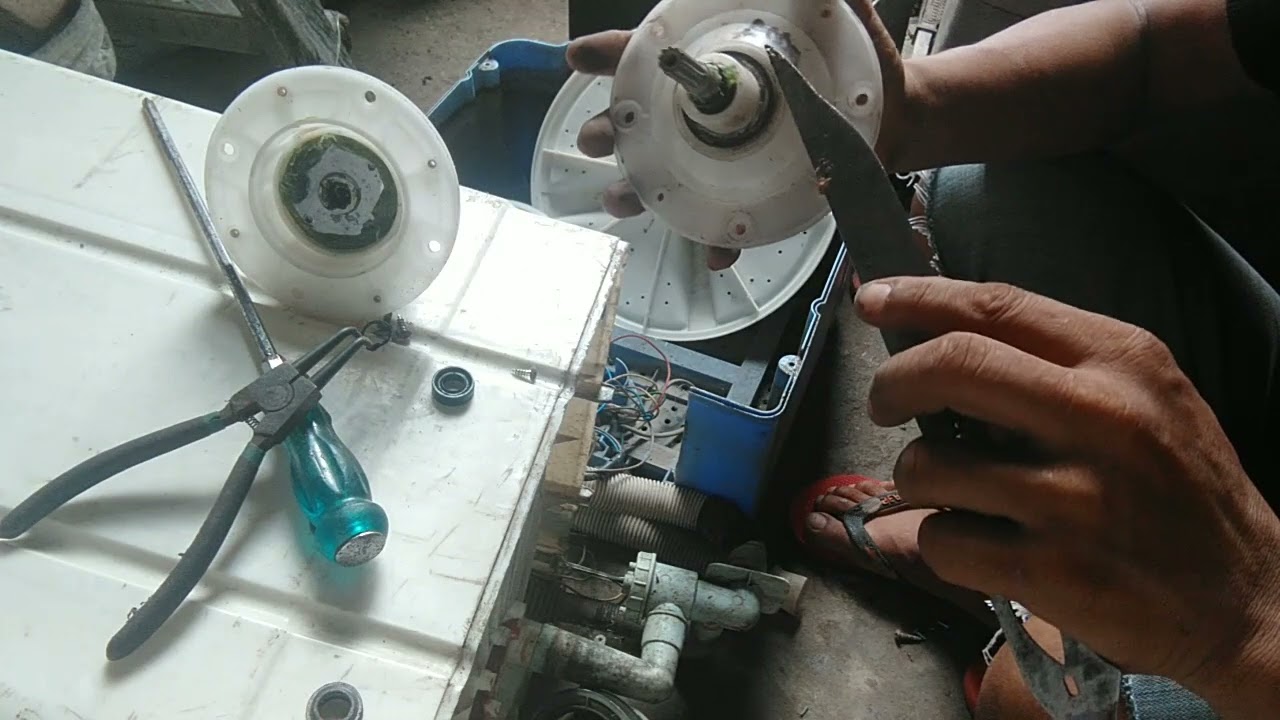 #Washing machine:Paano mag-retoki ng gearbox at magpalit ng oil seal