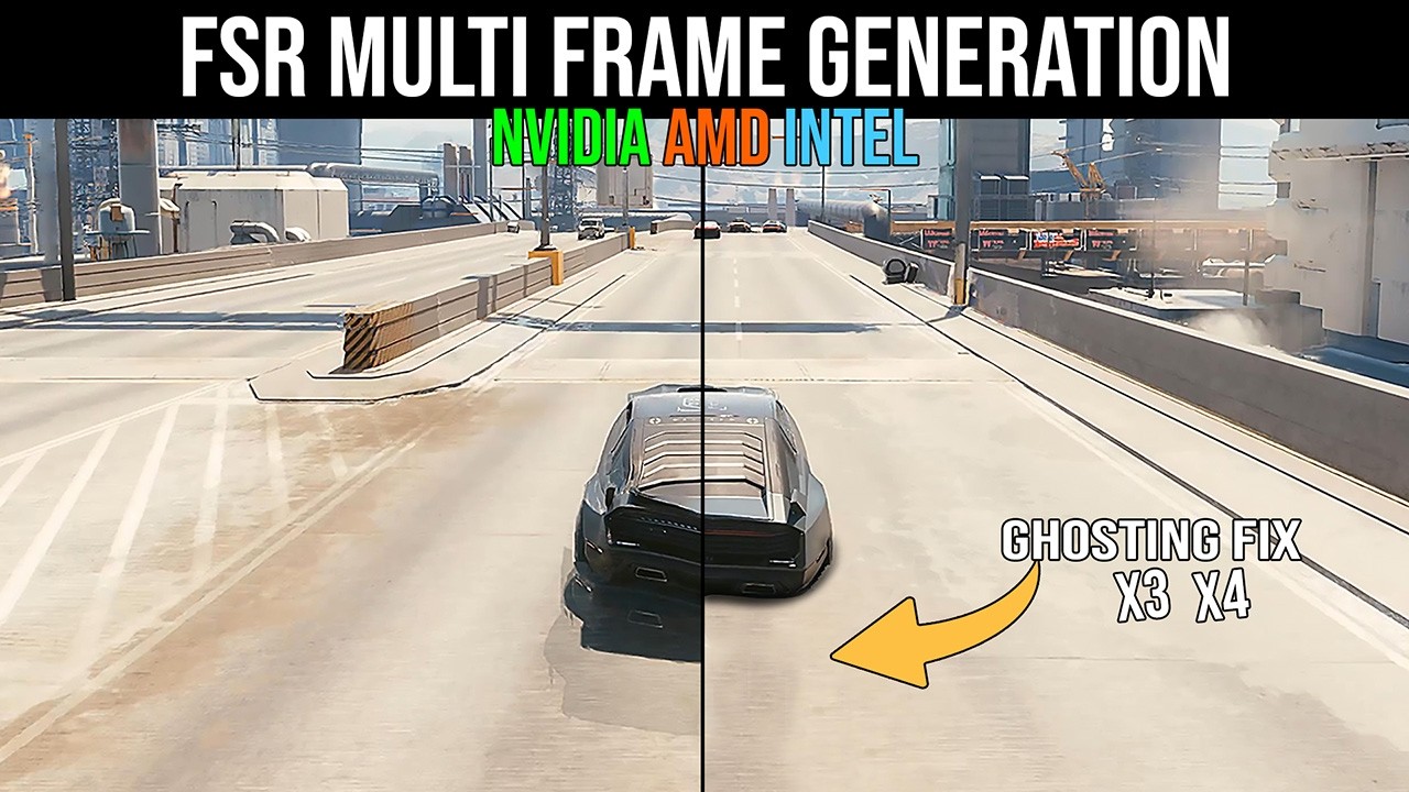FSR MULTI FRAME GENERATION UPDATE (RX-GTX-RTX) 👌