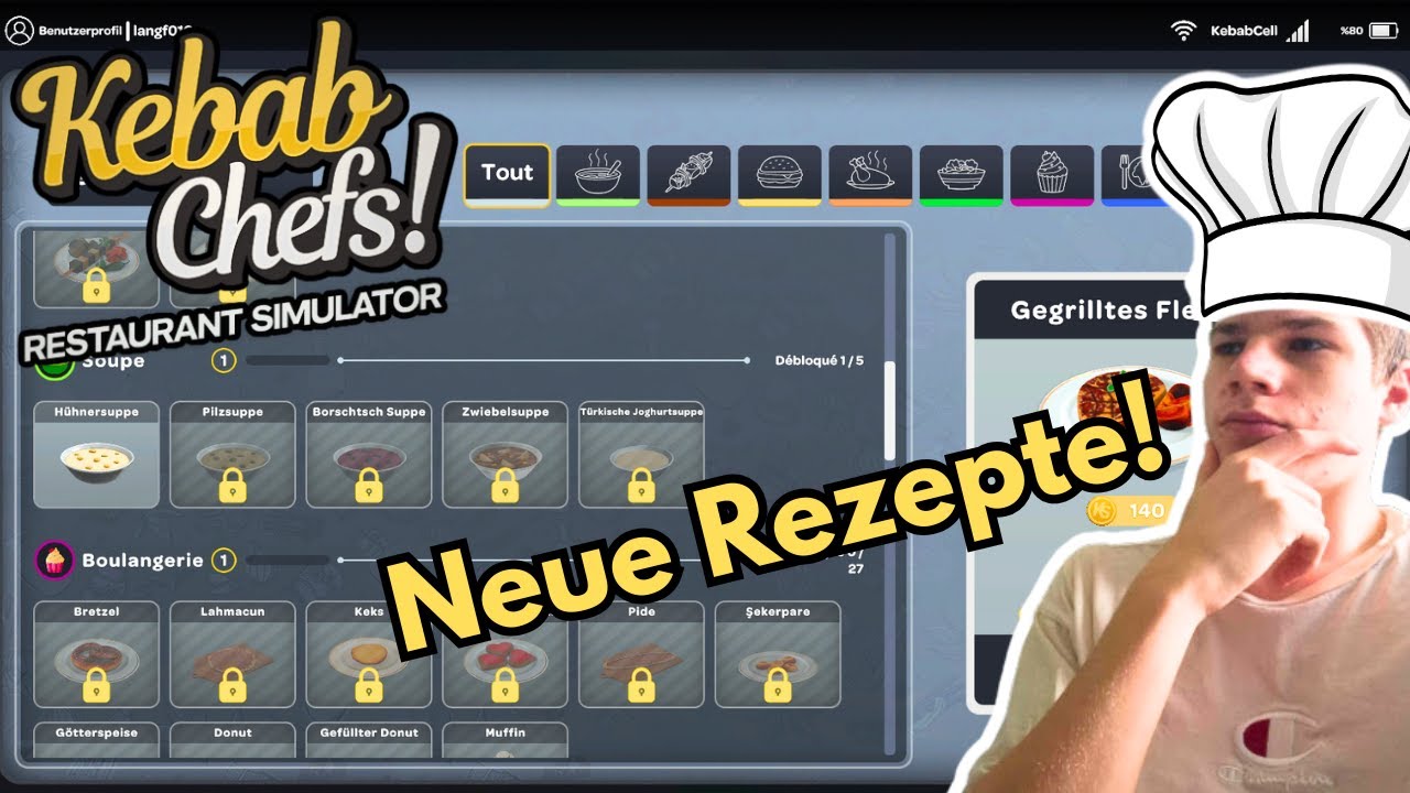 IHR ENTSCHEIDET! 🍕 Neue Rezepte & Döner-Chaos 🥙 | Kebab Simulator Tag 2
