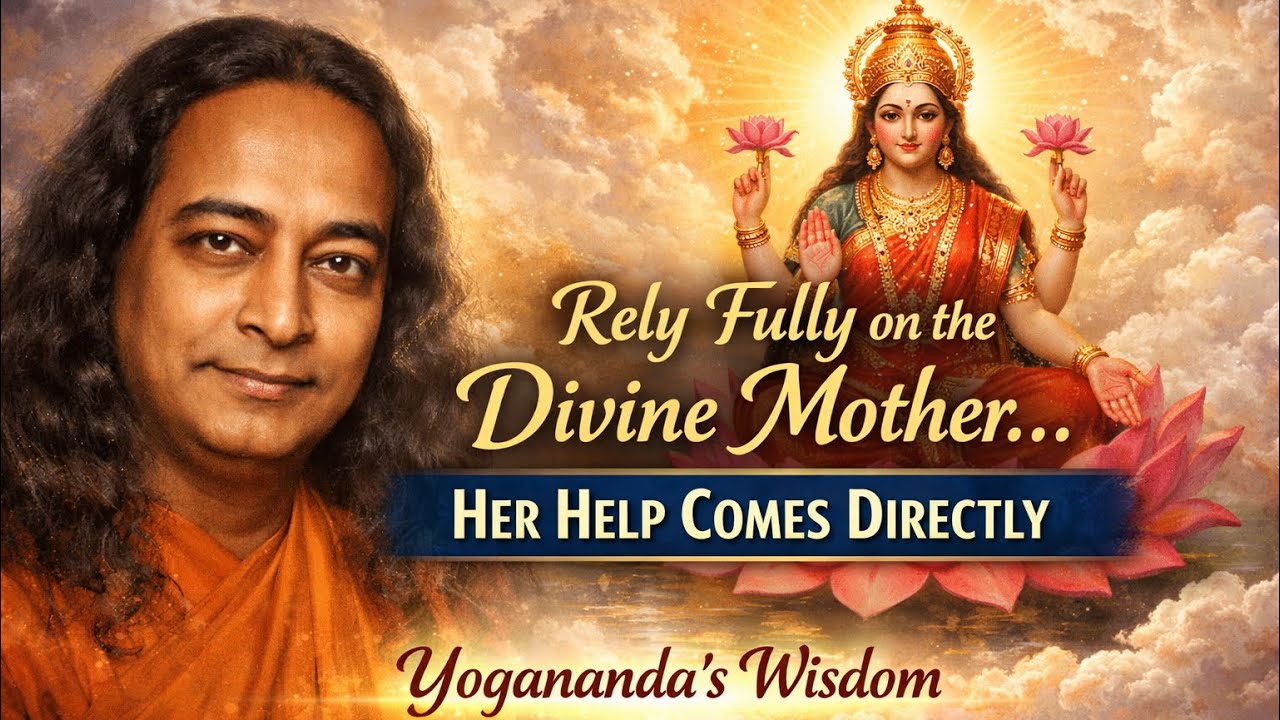 When a Devotee Depends Only on the Divine Mother, Her Help Comes Directly | Yogananda Insight