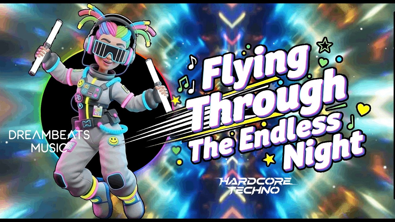 Flying Through The Endless Night - Happy Hardcore 🎧 DreamBeats Music