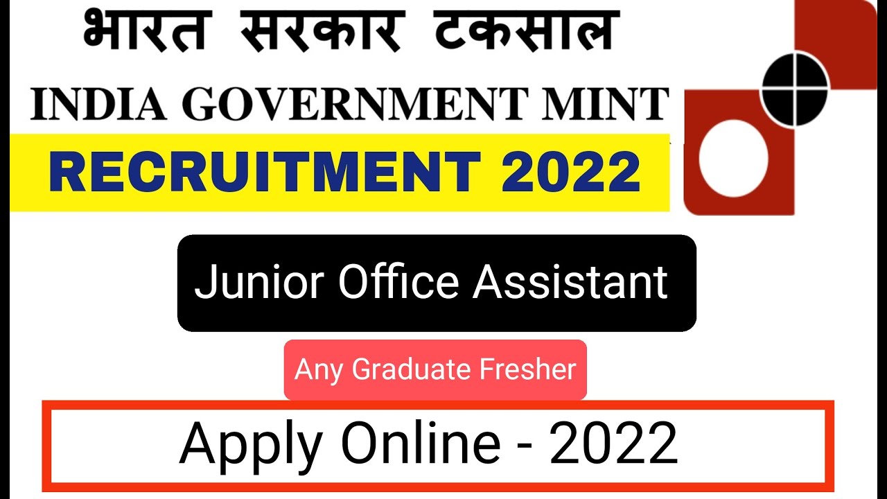 IGM Recruitment 2022 |  Junior Office Assistant | Apply Online