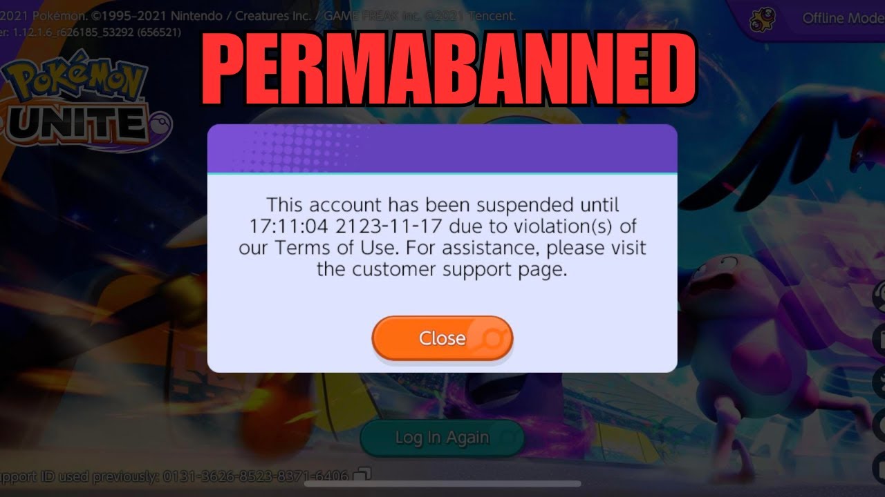 Организация Pokemon Unite снова вводит ложные баны?
