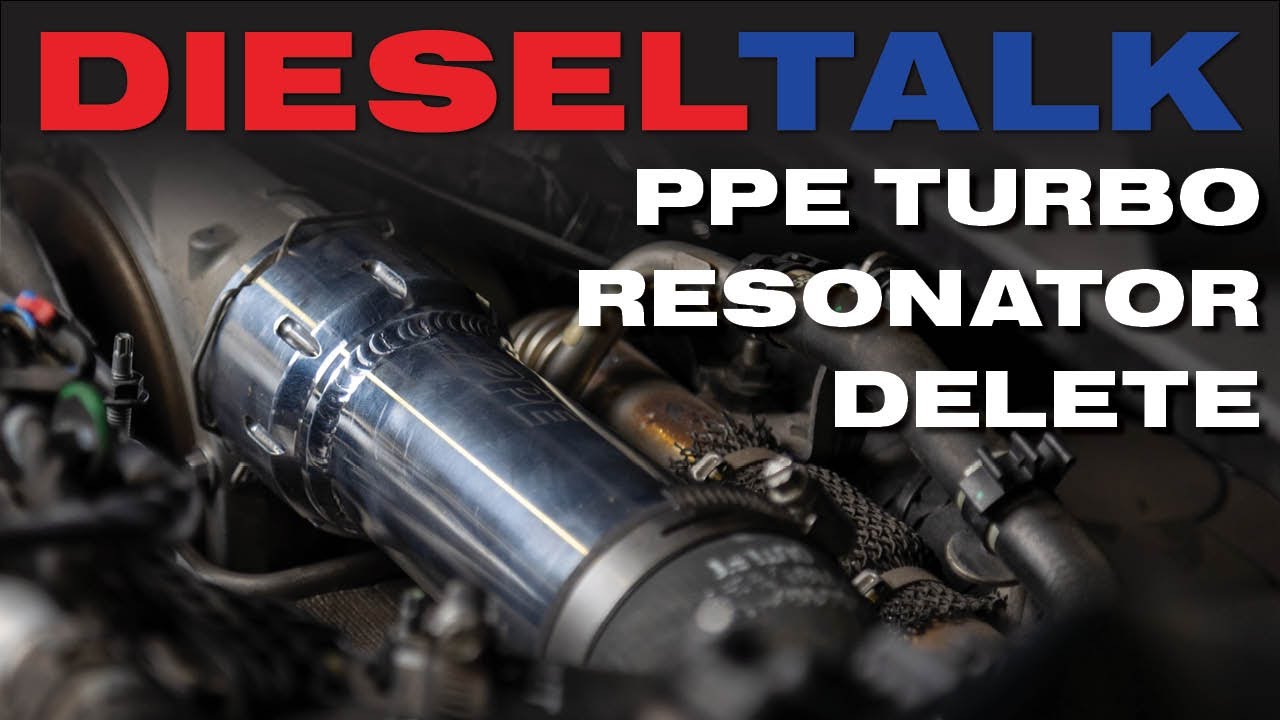 Diesel Talk | PPE Turbo Resonator Delete Install + Overview - 3.0L Duramax