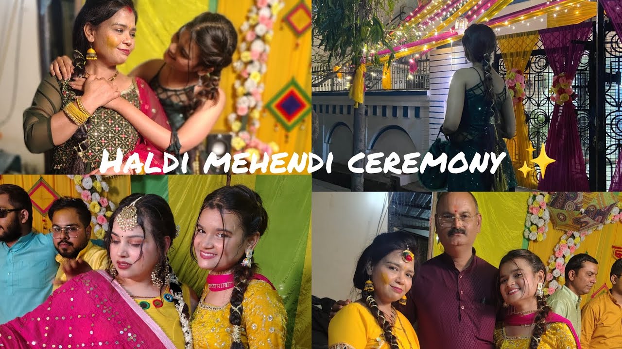 Haldi mehendi ceremony gone crazy 🤣😂✨✨✨#subscribe #likeforlikes 