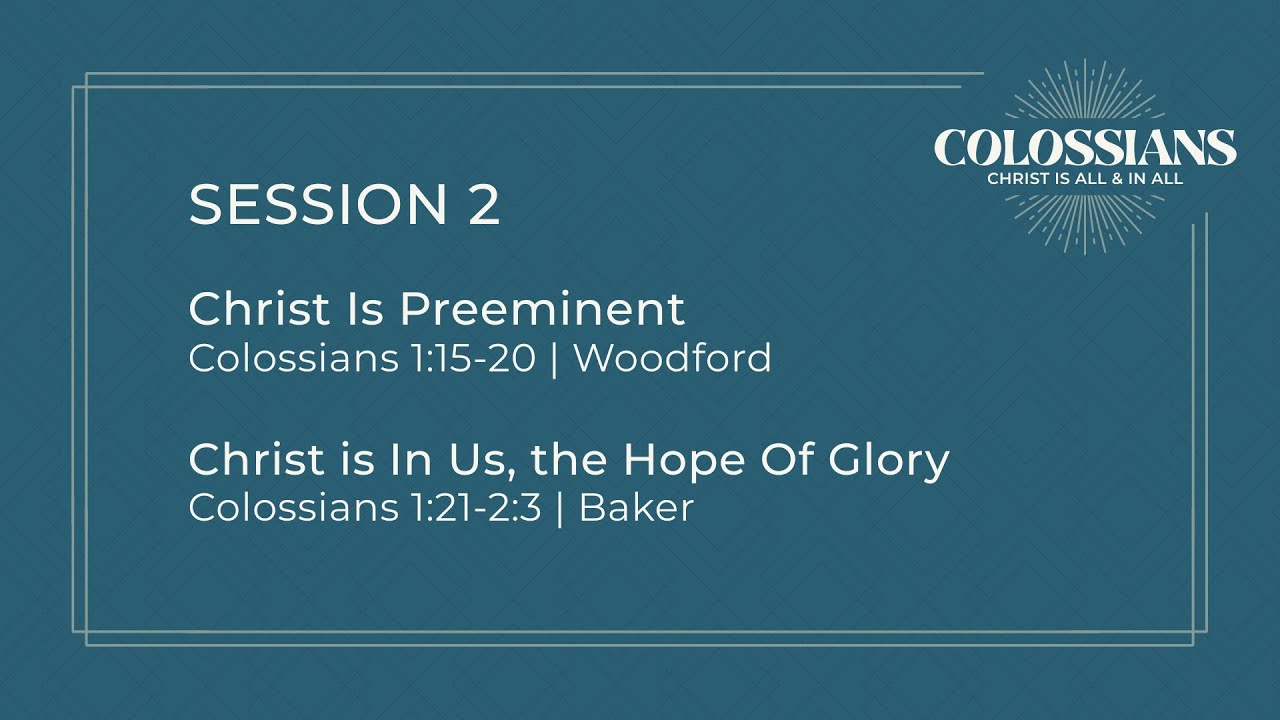 2026 Marion Gospel Hall Conference - Session 2