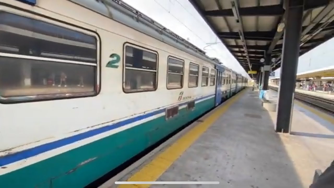 Le meraviglie dei treni di Pisa Centrale! - Riprese poi Viaggio a bordo di ALe 642 con sedile MD!