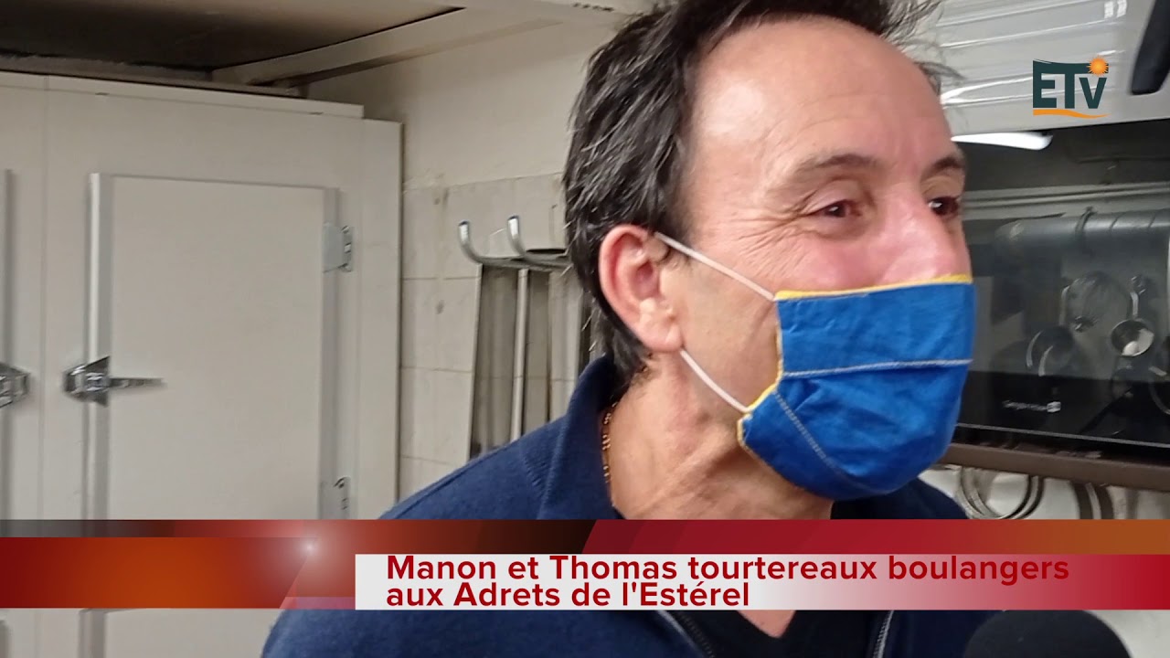 Manon et Thomas, les tourtereaux #boulangers des Adrets de l'Estérel.