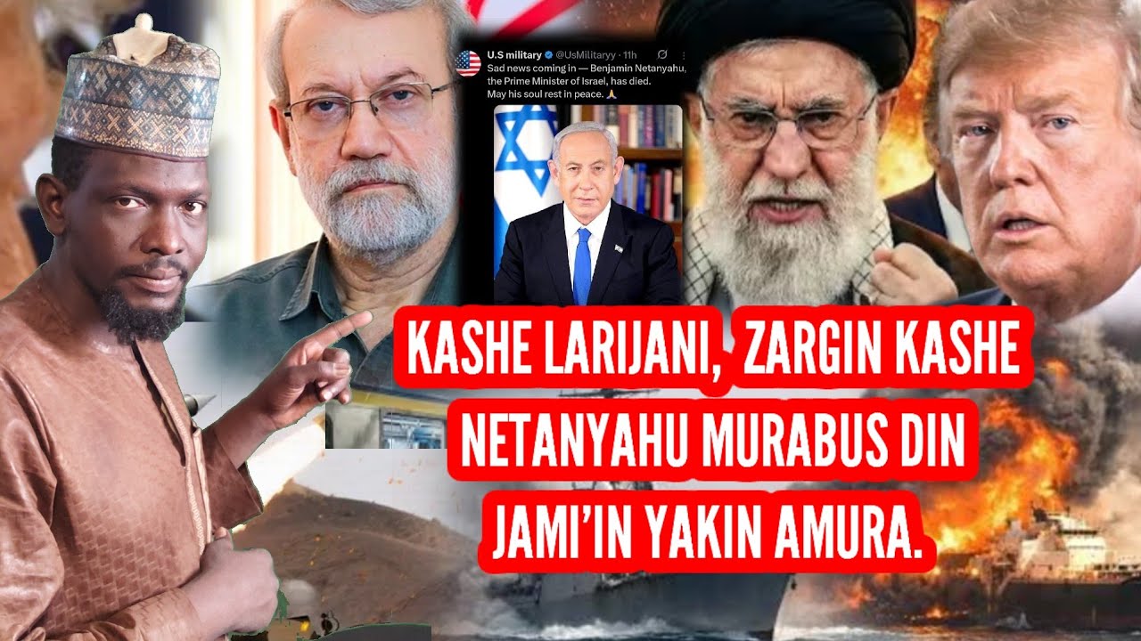 Yakin iran da Amurka, kashe larijani, netanyahu  ya janyo rudani,  murabus din jami'in yakin Amurka