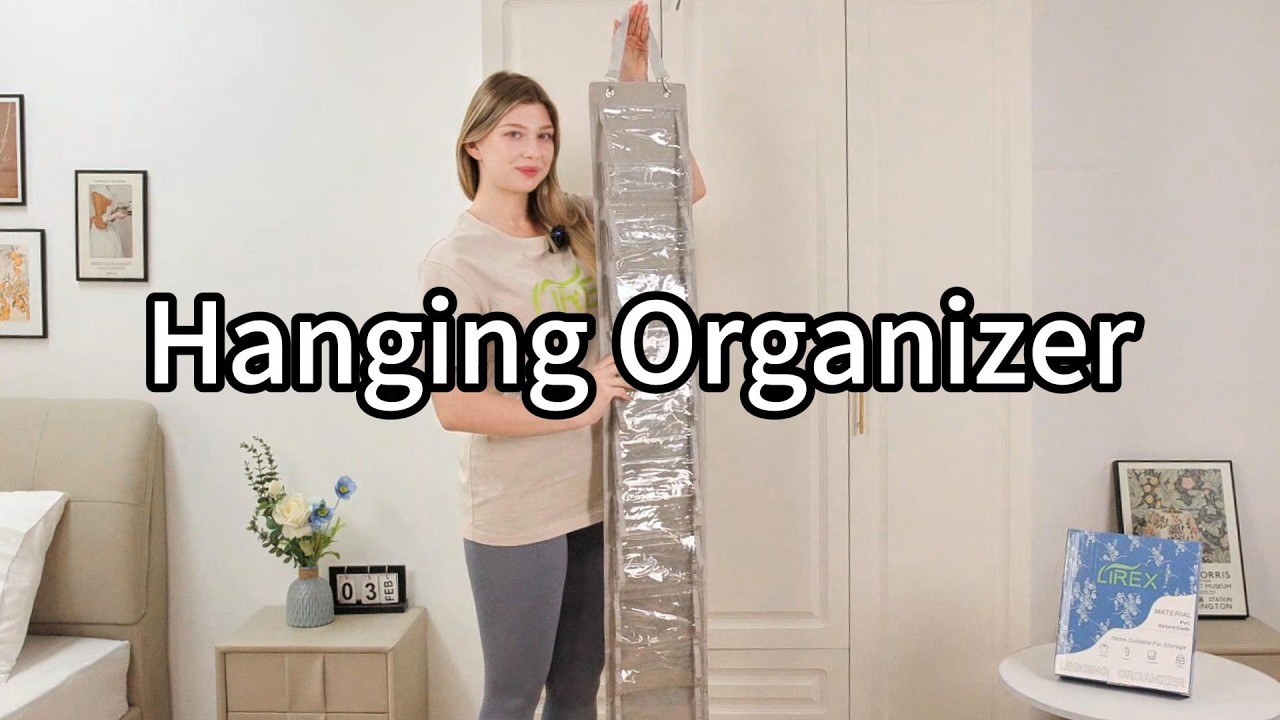 🧘‍♀️ Lirex Keep Your Closet Organized with the Lirex 24-Pocket Hanging Organizer