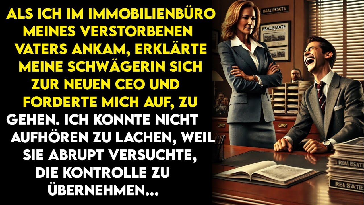 Meine Schwägerin erklärte sich zur CEO, forderte mich raus, doch ich lachte über ihren Versuch.