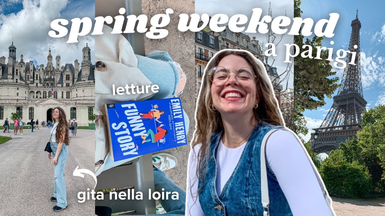 WEEKEND VLOG🌤️: gita nella loira, giornata self care, letture *realistico*