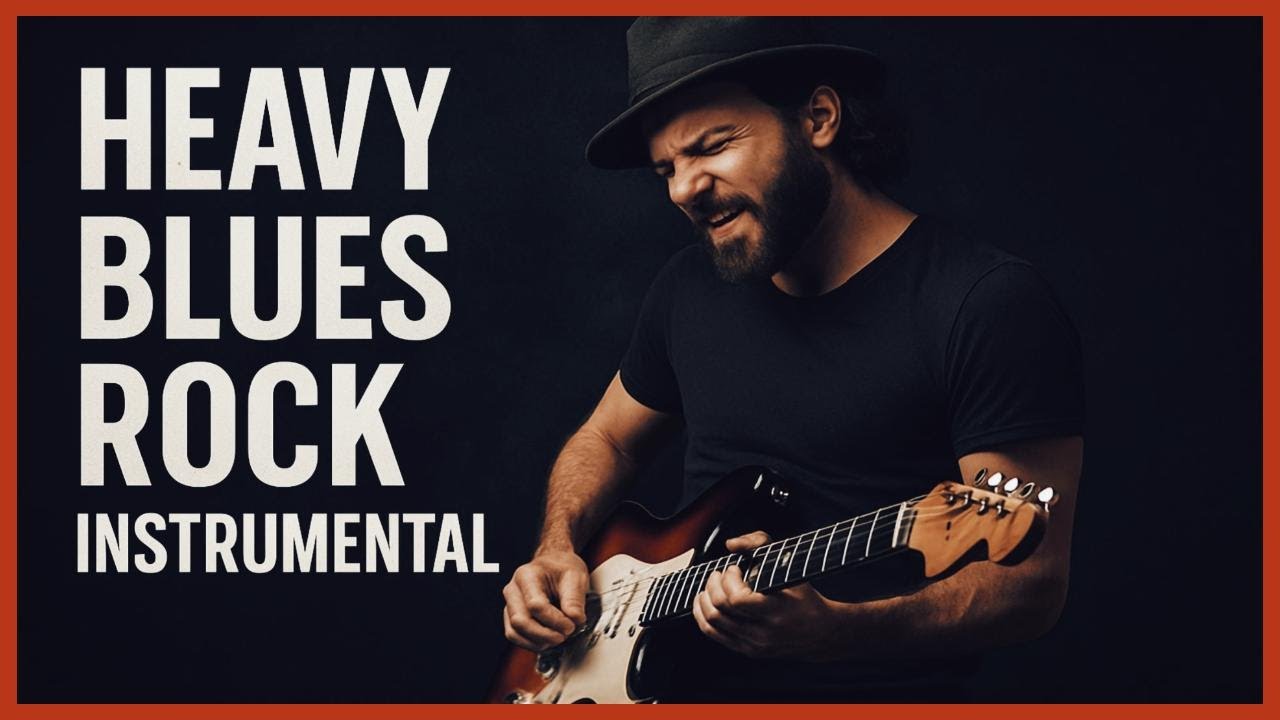 Heavy Blues Rock Instrumental | Powerful Guitar Jam for Driving, Workout & Focus