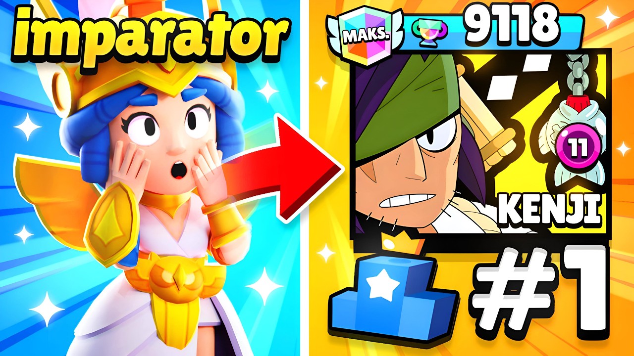 Dünya Birincilerinin En Yüksek Kupalı Karakterine Dönüşüyorum! 🌍 | Brawl Stars