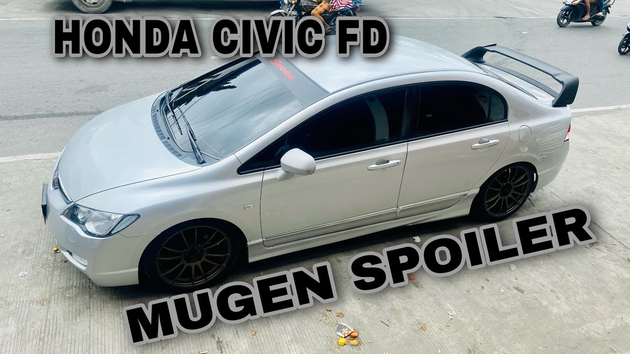 MUGEN SPOILER | HONDA CIVIC FD