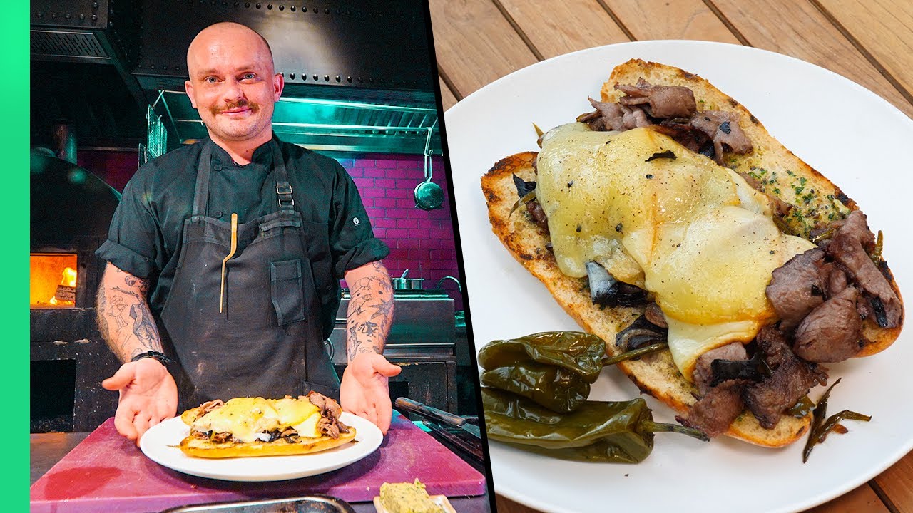 The $100 Philly CheeseSteak!!! Chefs UPGRADE Classic American Sandwiches!! | FANCIFIED Ep 1