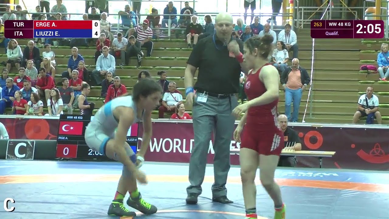 Qual. WW - 48 kg: E. LIUZZI (ITA) df. A. ERGE (TUR), 12-9