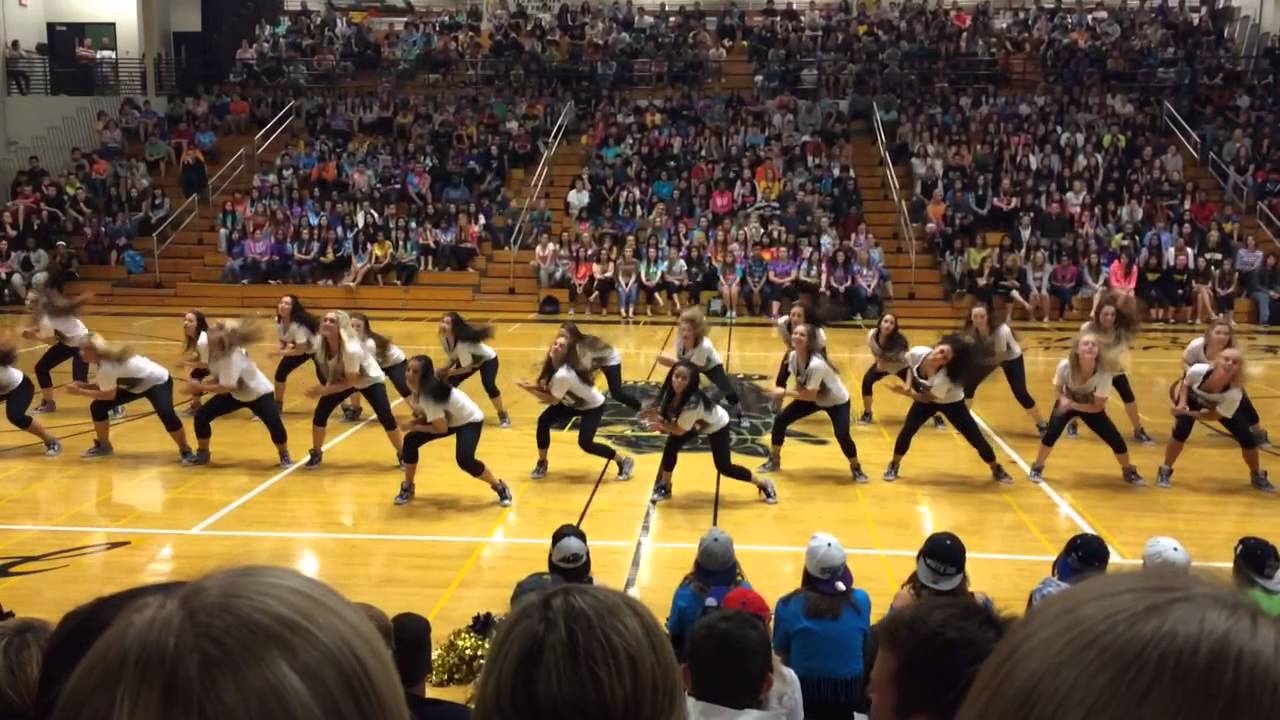 GBN Poms Spring Pep Rally 2014