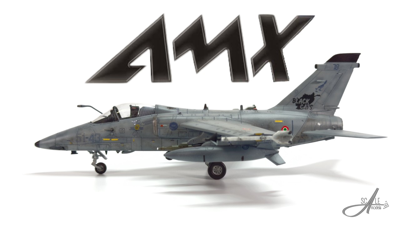 AMX Ghibli - 51° Stormo Istrana - Italeri 1/72  |  Full build