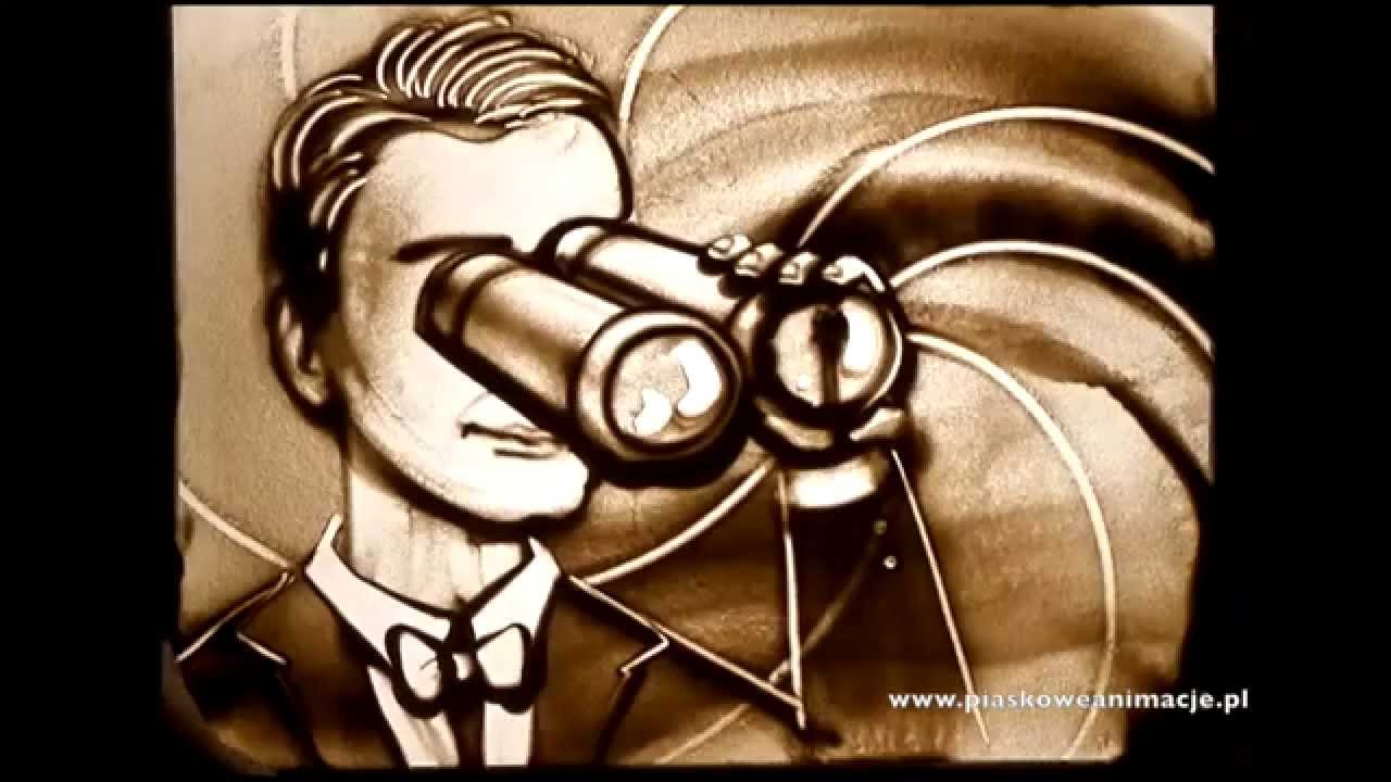 JAMES BOND - PIASKOWE ANIMACJE - MALOWANIE PIASKIEM - SAND ANIMATION
