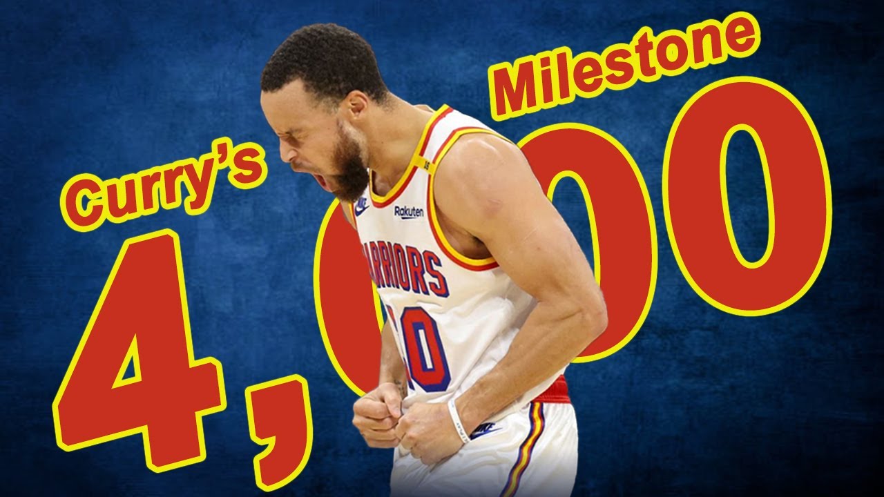 4K Threes! Another Milestone for Stephen Curry
