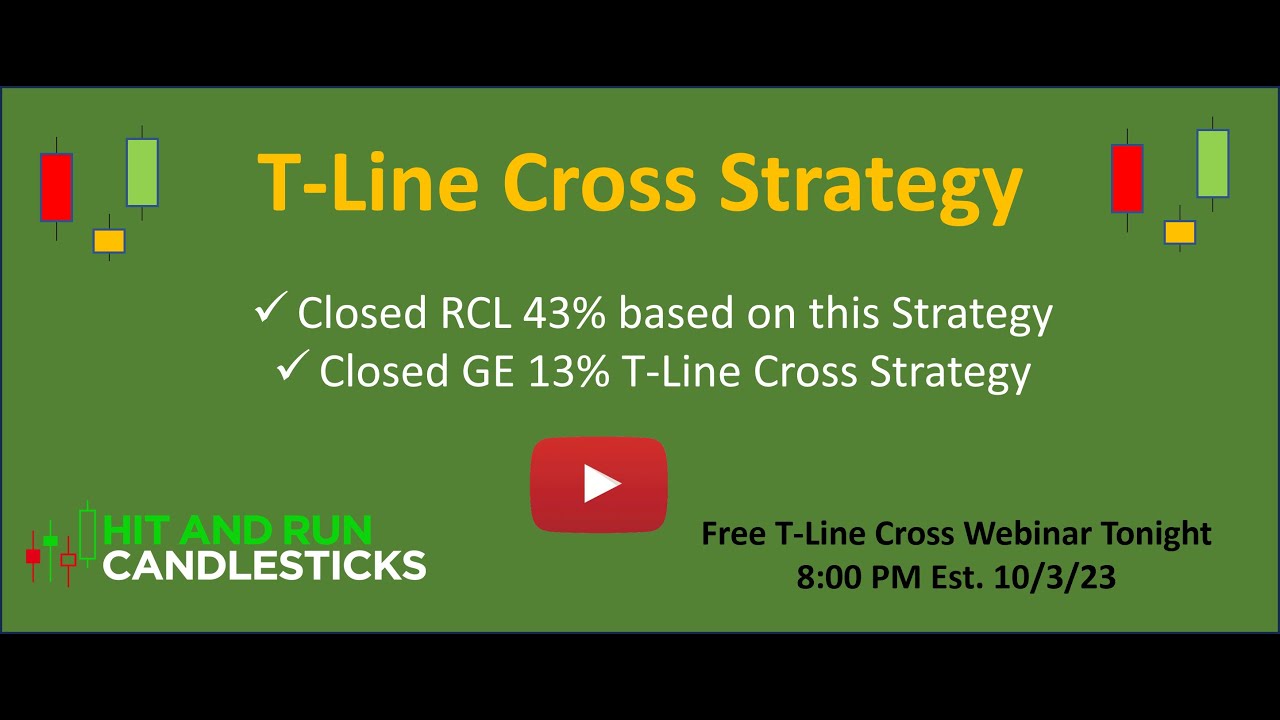 T-Line Cross Strategy Webinar Tonight | 10-3-23 | 8:00 PM Est