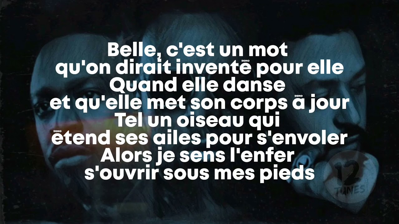 GIMS, DADJU, SLIMANE - BELLE (Paroles/Lyrics) Paroles Officielles (Best Version)
