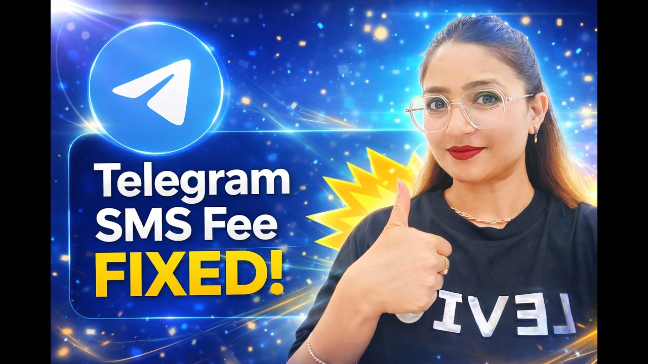 Telegram SMS Fee FIXED! I Fix Telegram SMS Free Problem Step by Step
