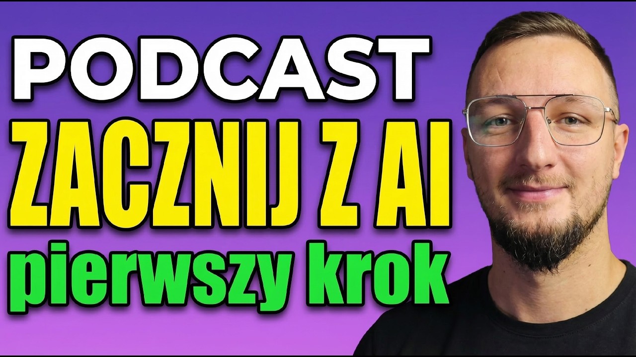 Z Kabiny Podcast #1 - Jak zacząć z AI? Pierwszy krok, który zmieni wszystko