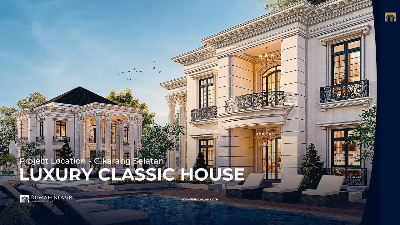 LUXURY CLASSIC HOUSE DI JAWA BARAT   #arsitekrumahklasik #rumahklasik #interiordesign