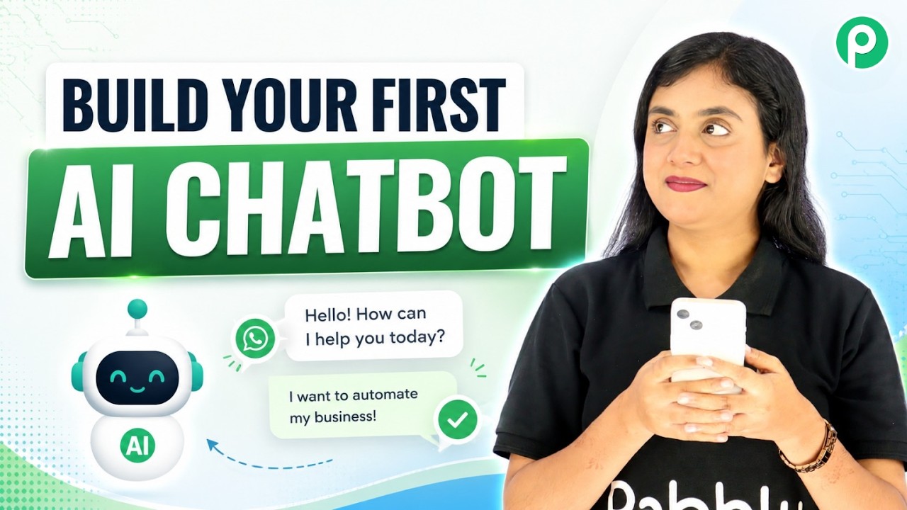Build Your First WhatsApp AI Chatbot in 5 Minutes 🤯