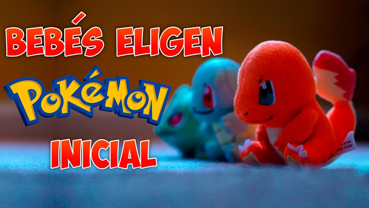 BEBÉS ELIGEN SU POKÉMON INICIAL